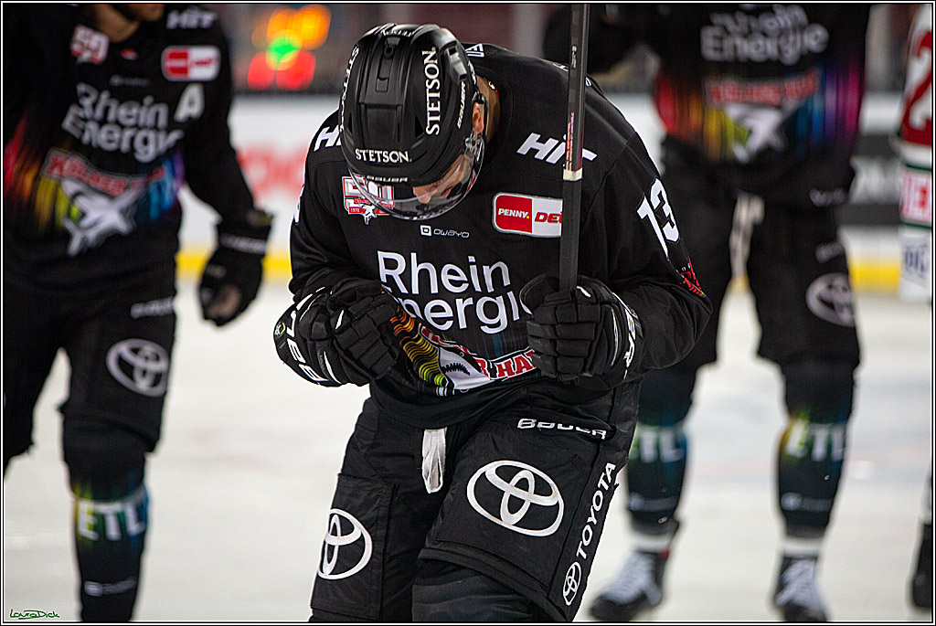 PENNY DEL; Koelner Haie- Augsburger Panther; Koeln, 08.01.2023
